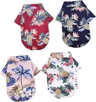 Camisas Tropicales para Perros – ¡Estilo y Comodidad en Cada Paseo