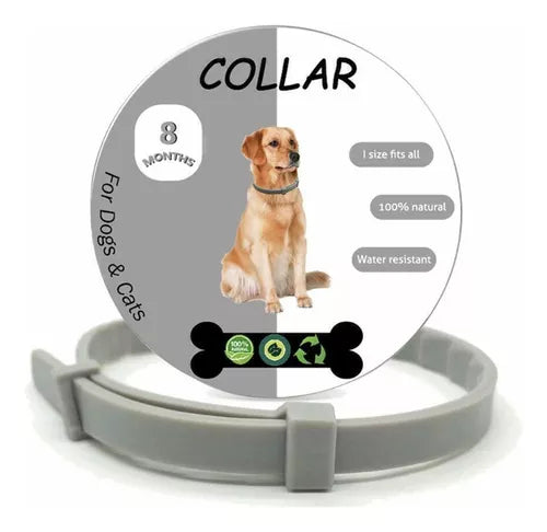 Collar Antipulgas para Perros y Gatos – Protección Cómoda y Eficiente